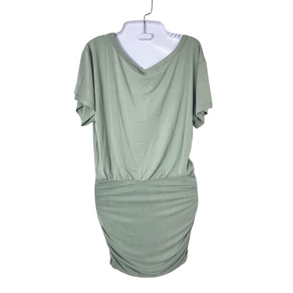 New L*SPACE Balboa Bodycon Mini dress Mint Green Stretchy Jersey Knit Sz M - Picture 2 of 14